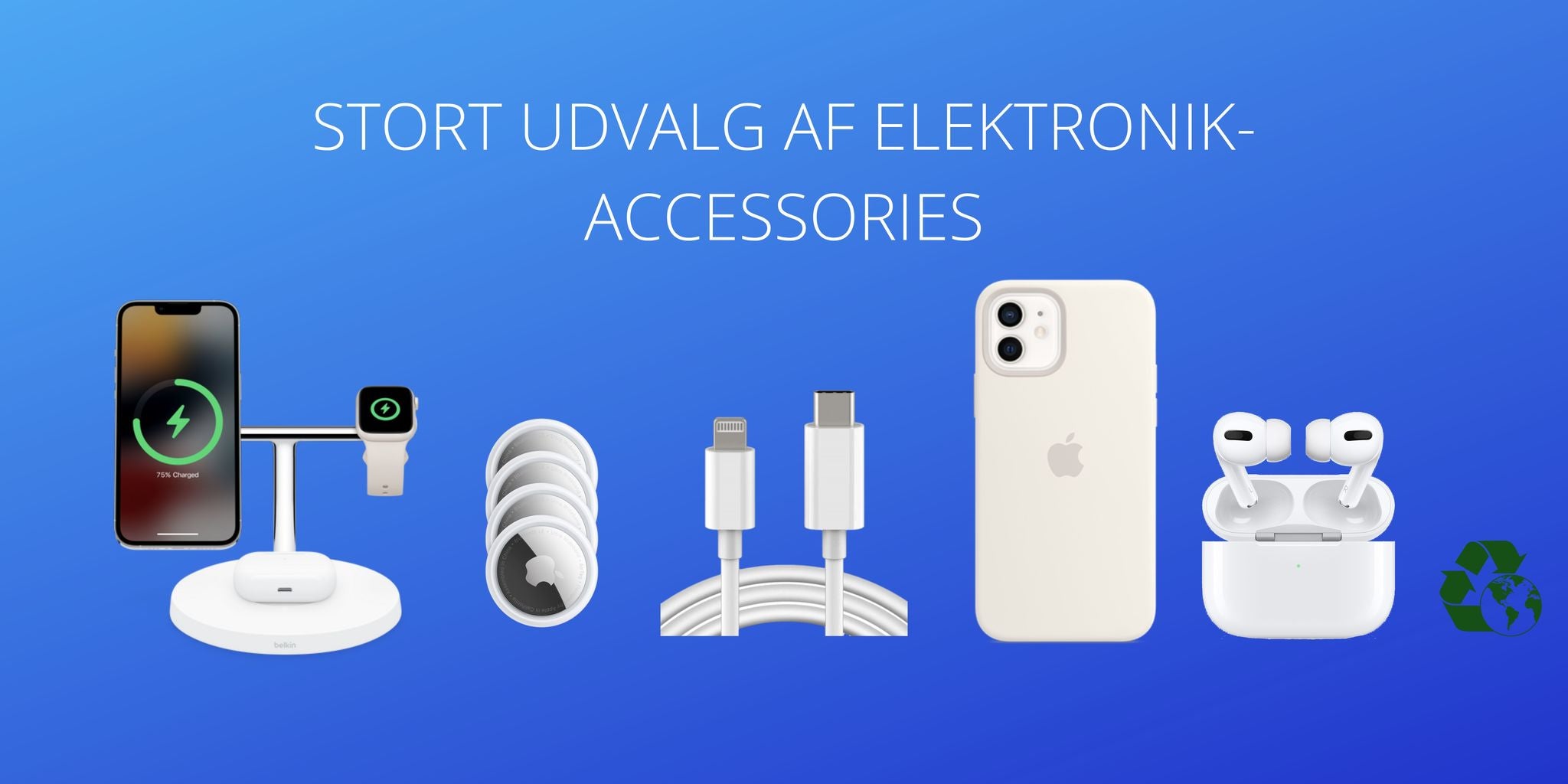 bannerbillede med elektroniske accessories