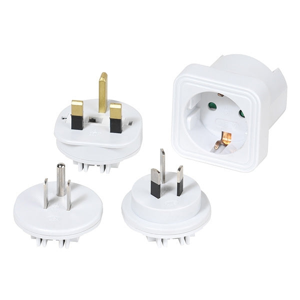 Vivanco internationalt adapter set