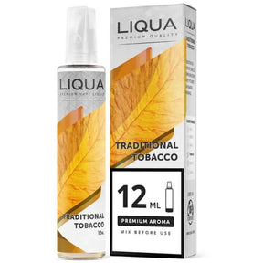 e-cigaret smag - traditional tobacco fra liqua