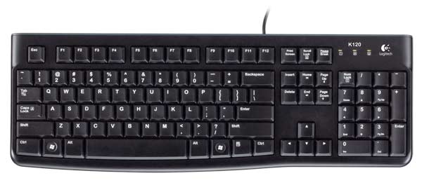 Logitech K120 Keyboard for Business - ND - Tastatur - Nordisk - Sort
